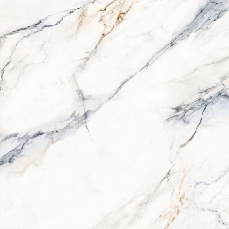 Piso Retificado Polido Marmo Blue 81x81cm Formigres