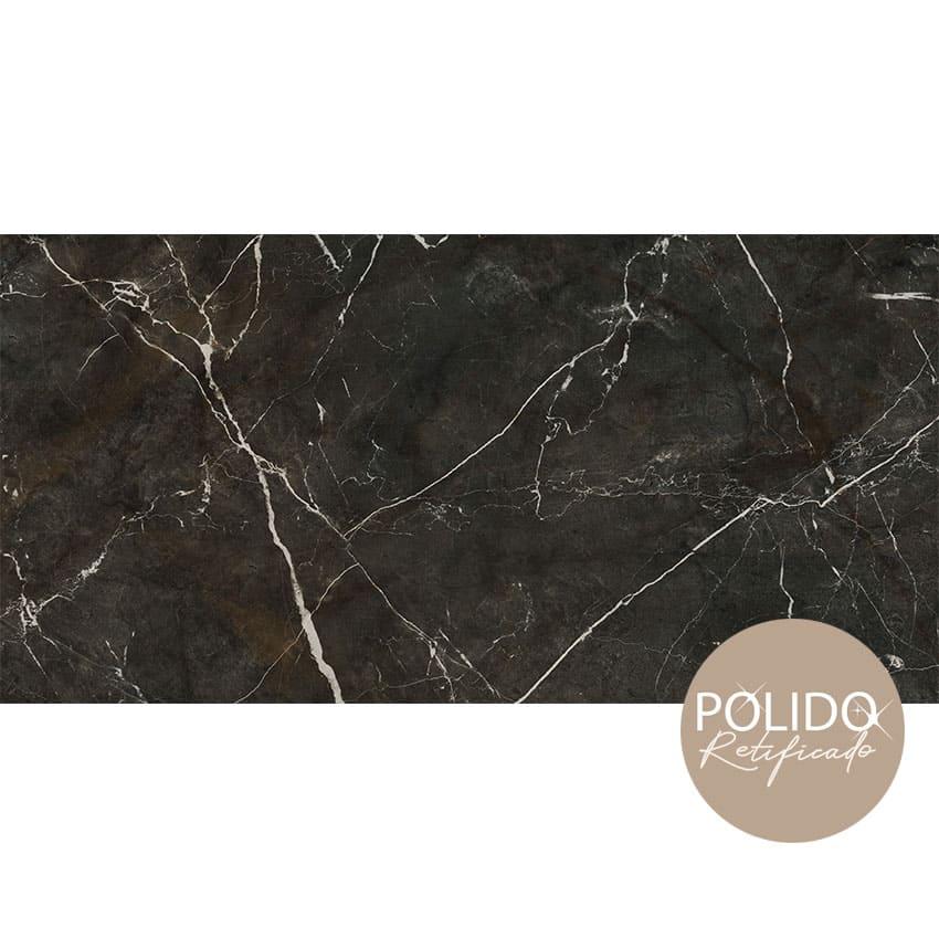 PISO FORMIG GRAN NERO ELEVATO 60X120 RT POLI (2,16M 3PC)