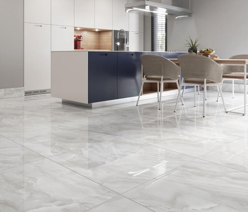Piso Retificado Polido Dallas 81x81cm Formigres